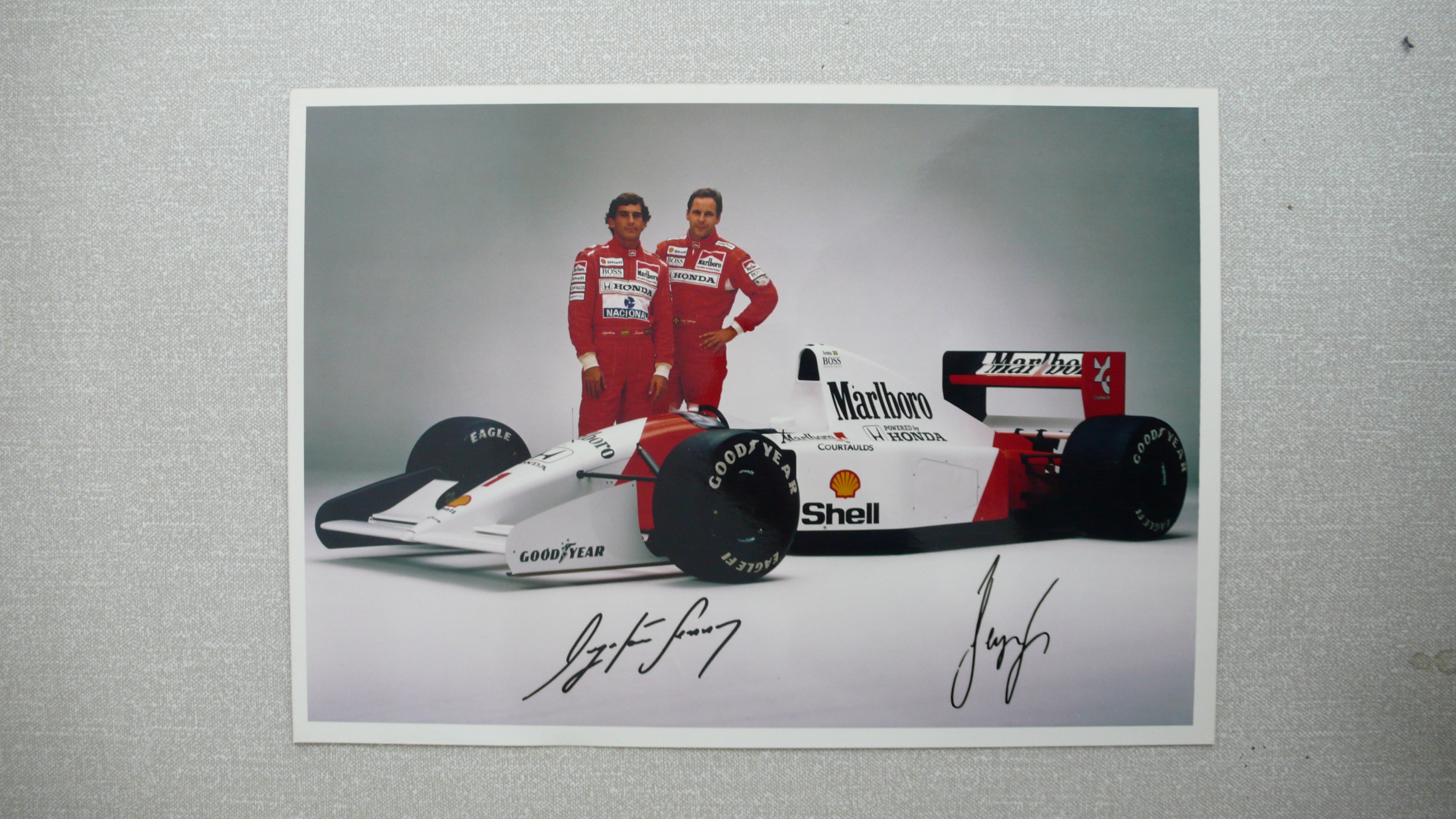 Honda Marlboro McLaren F1 ボストンバッグ Lot 9 - Honda Marlboro McLaren