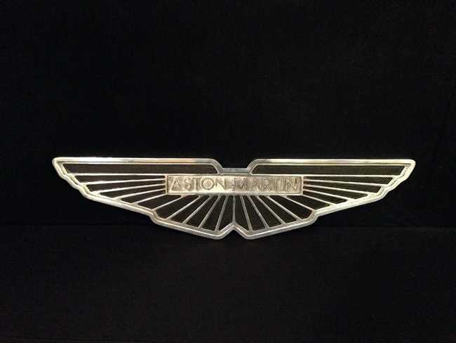 Lot 99 - Aston Martin hanging wall sign
