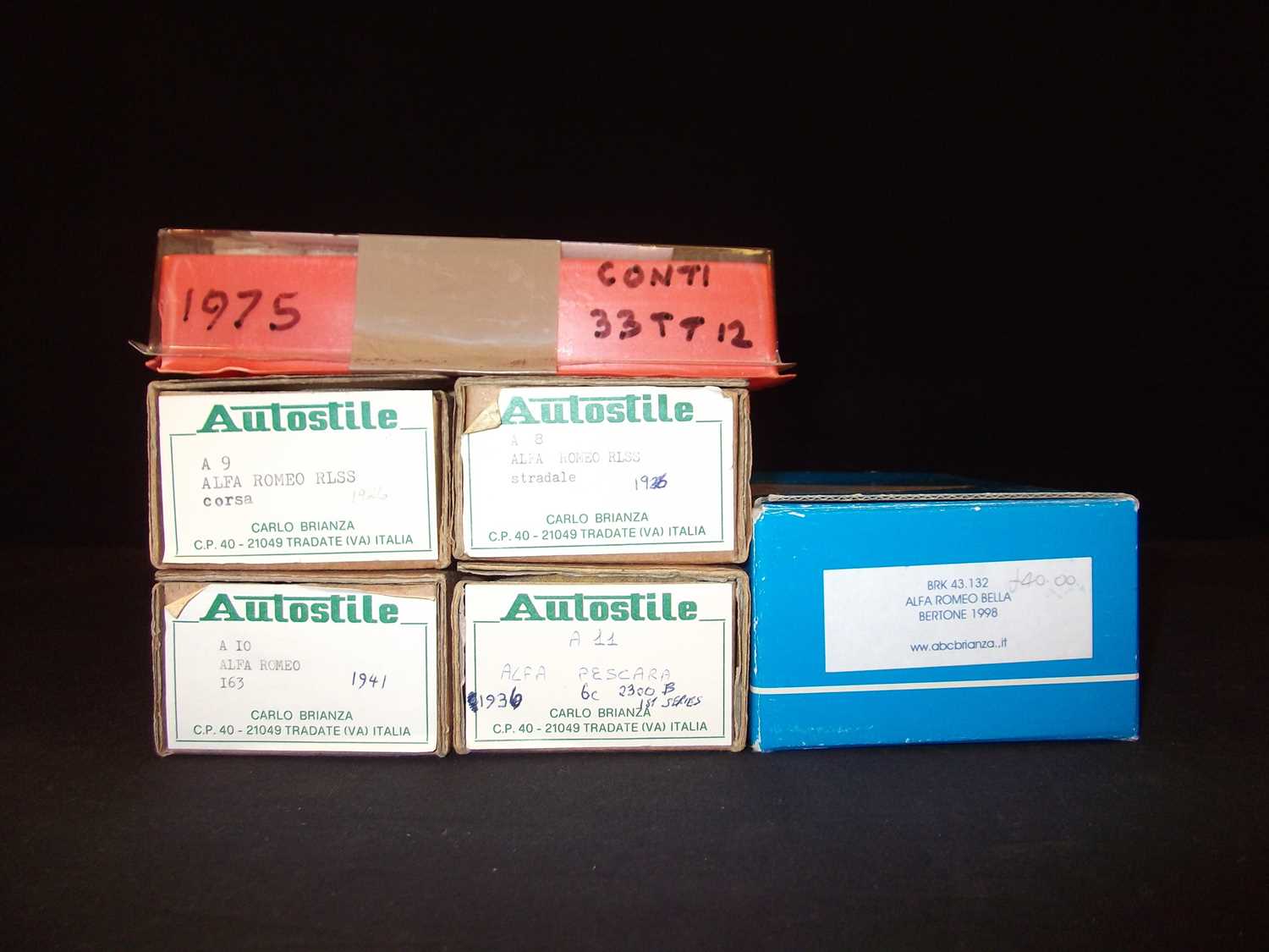 Lot 88 - Six Alfa Romeo kits