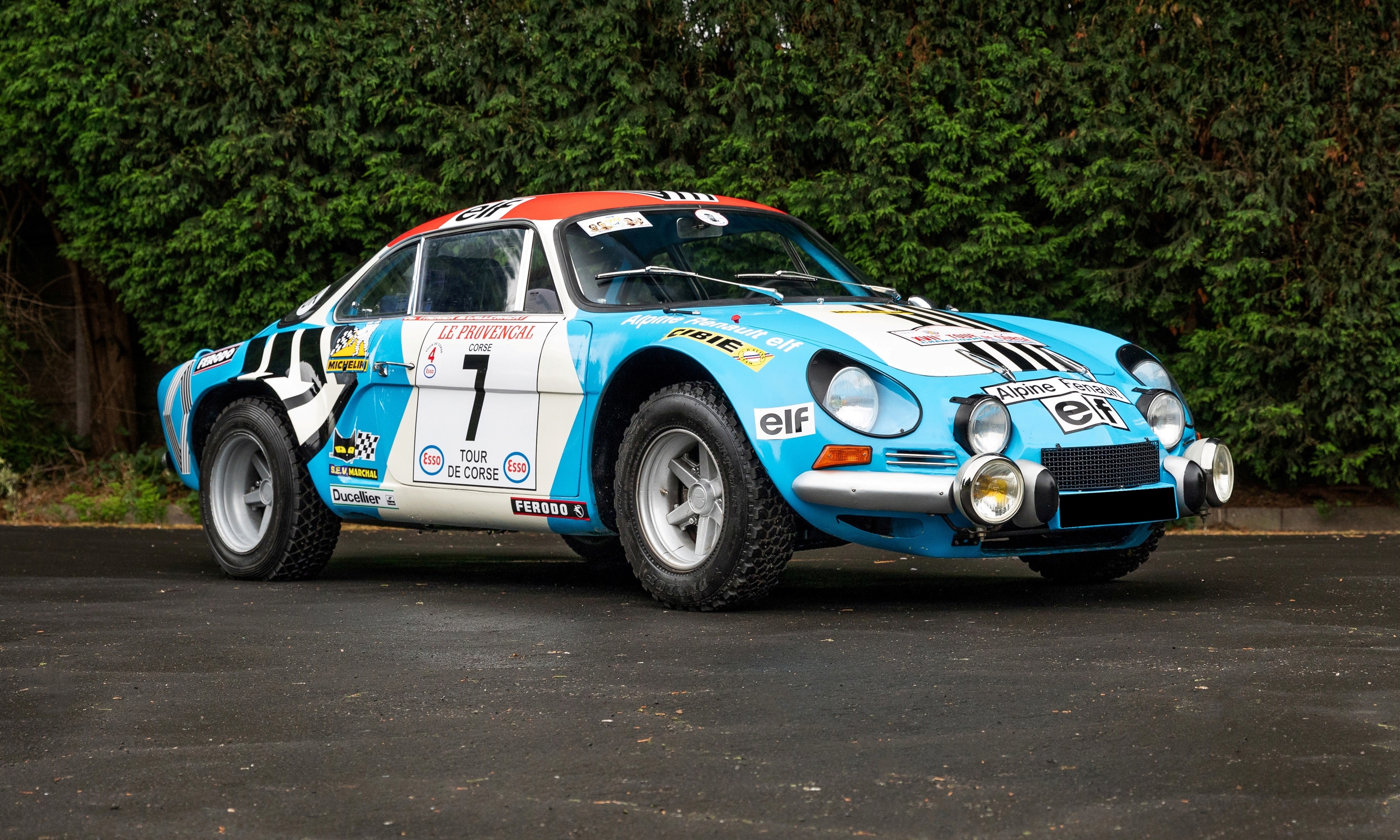 Décalcomanie 1/18 Alpine Renault A110 Darniche Rallye Monte Carlo 1973