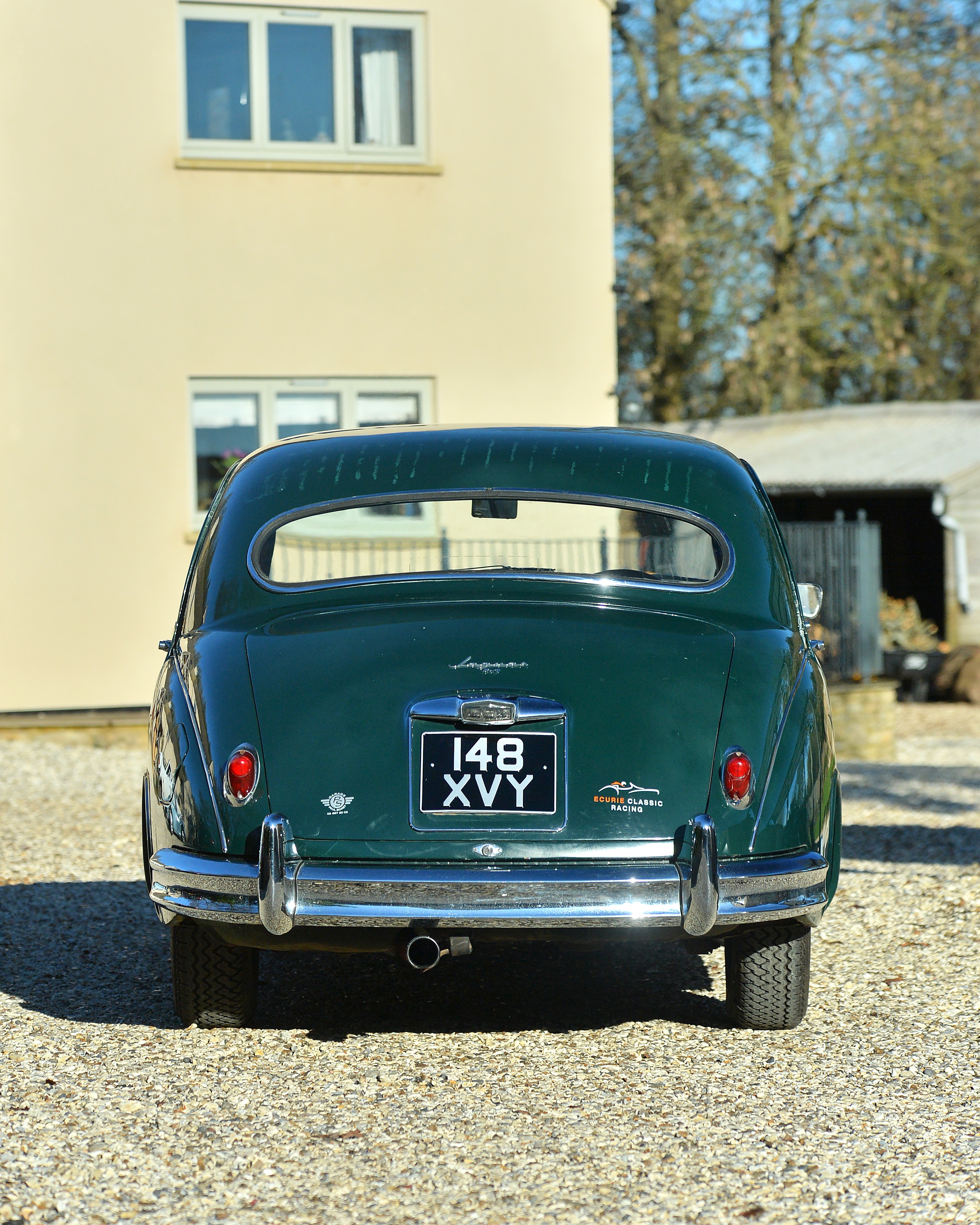 Jaguar 3.4 Litre #33 – 1er Silverstone Daily 1958 – Matrix 1/43 (Résine, Noir)