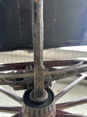 Lot Hooded Gig Horse Carriage