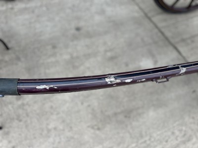 Lot Hooded Gig Horse Carriage