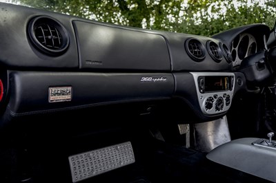 Lot 190 - 2001 Ferrari 360 Spider