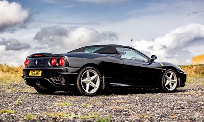 Lot 190 - 2001 Ferrari 360 Spider