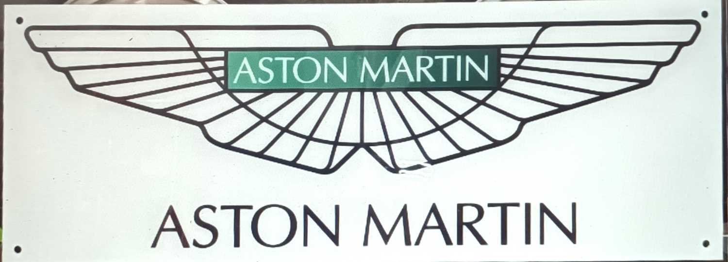 Lot 56 - Aston Martin Sign