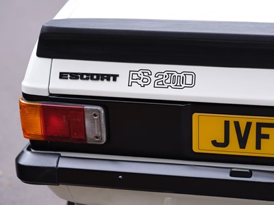 Lot 289 - 1979 Ford Escort Mk. II RS2000 Custom