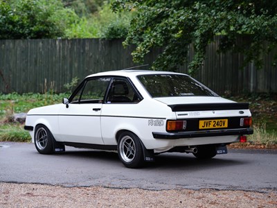Lot 289 - 1979 Ford Escort Mk. II RS2000 Custom