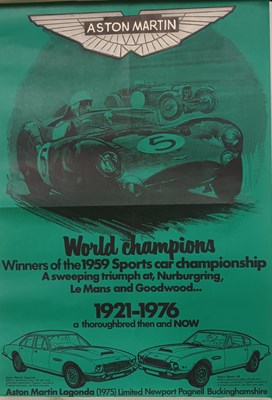 Lot 102 - Two Aston Martin Posters