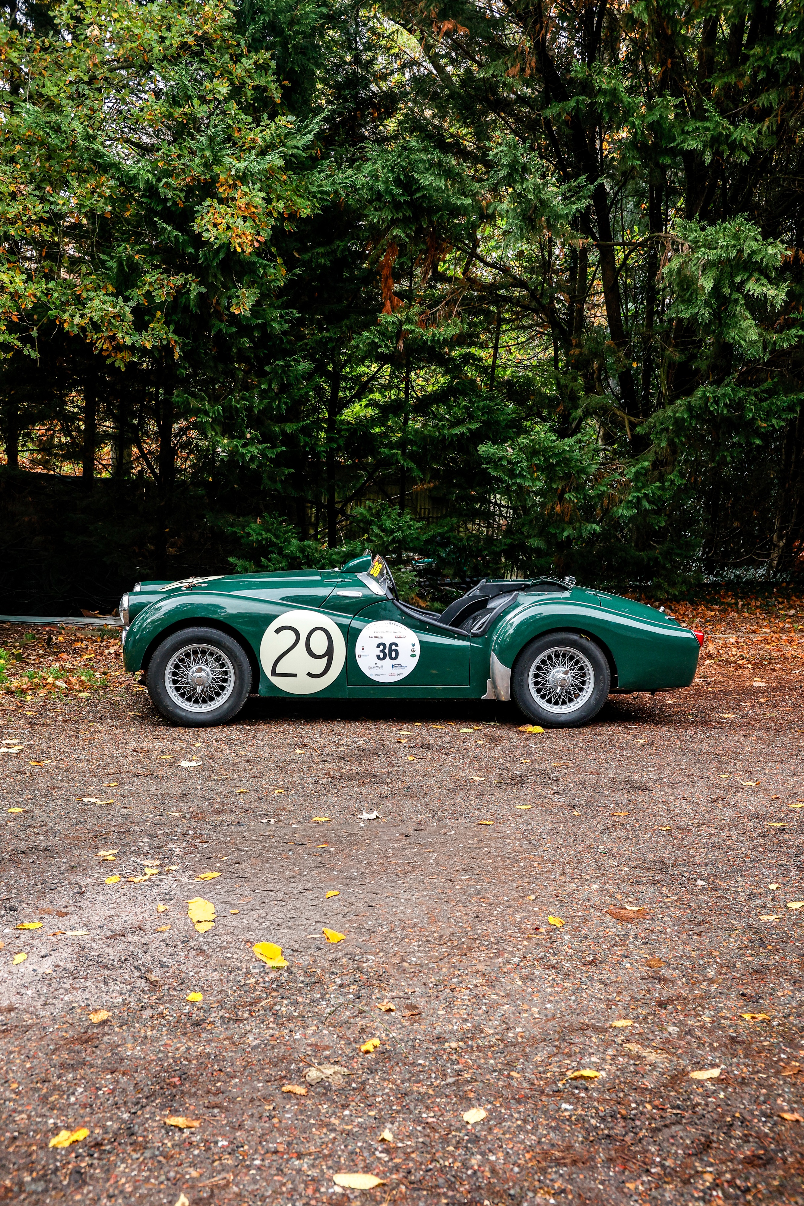 Miniature John Day 1/43 – Triumph TR2 #28 Le Mans 1955 – Kit Monté T026G