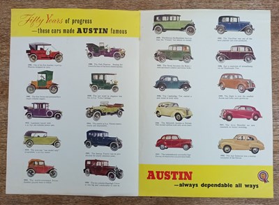 Lot 104 - Austin Motor Company Publications