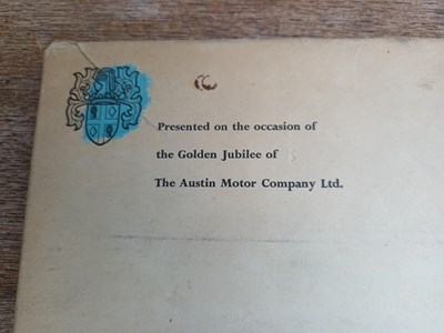 Lot 104 - Austin Motor Company Publications
