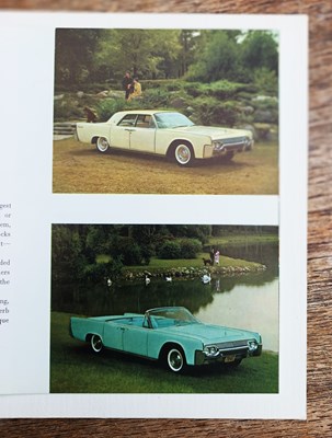 Lot 105 - Lincoln Continental Publications