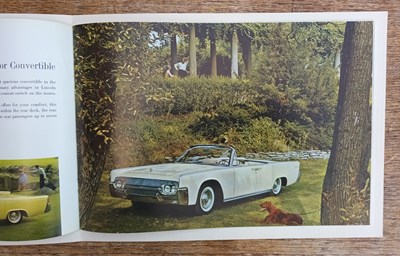Lot 105 - Lincoln Continental Publications