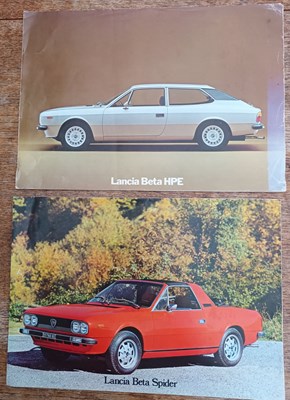 Lot 113 - Lancia Brochures