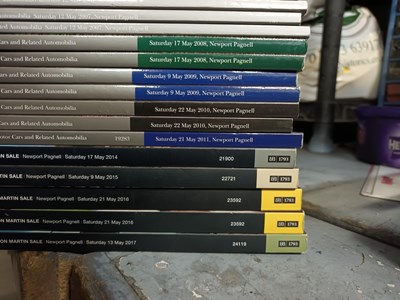 Lot 114 - Aston Martin Catalogues