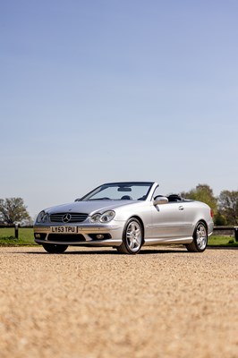 Lot 2003 Mercedes-Benz CLK55