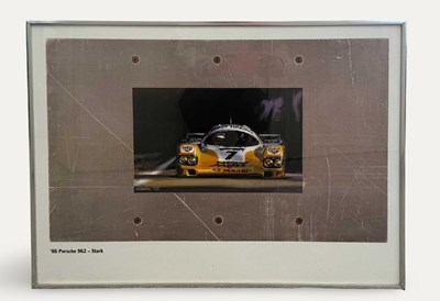 Lot 14 - 1986 Porsche 962 Stark Glazed Print