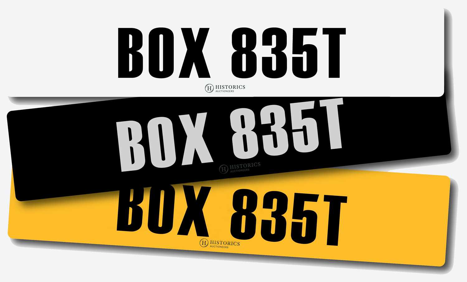 Lot 46 - Registration BOX 835T