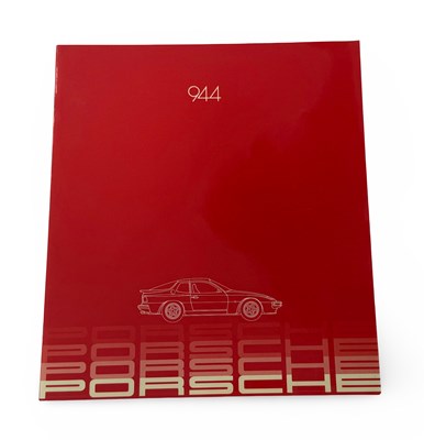 Lot Porsche 944 Brochure