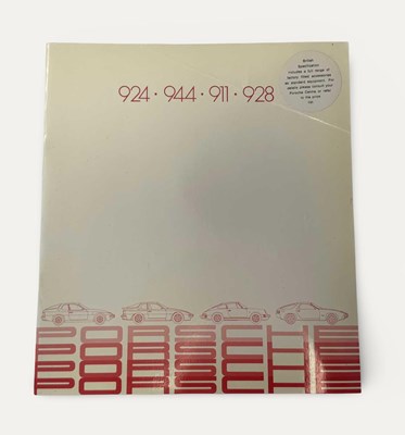 Lot 118 - Porsche 924.944.911.928 Brochure