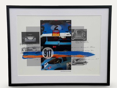 Lot 96 - 917 Porsche Montage by Julian Thompson