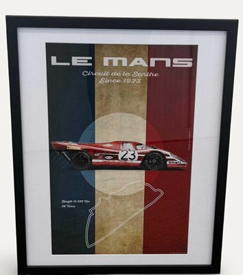 Lot 117 - Porsche 917 Salzburg Print by Theodor Decker
