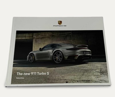 Lot 138 - 2020 Porsche 911 Turbo S Sales Brochure