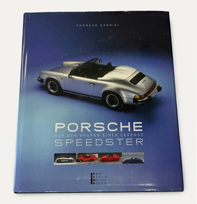 Lot 85 - 2011 Porsche Speedster Book by Andreas Gabriel