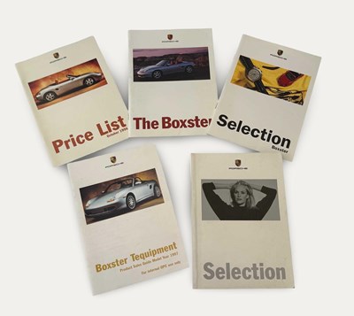 Lot 16 - Assorted Porsche Boxster Brochures/Book Pack