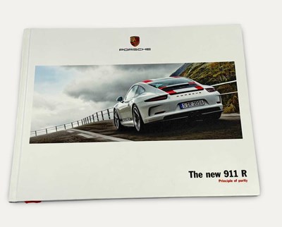 Lot 162 - 2016 Porsche 911 R Sales Brochure