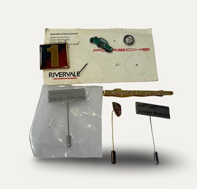 Lot 55 - Assorted Porsche Pin Badges/Tie Pins