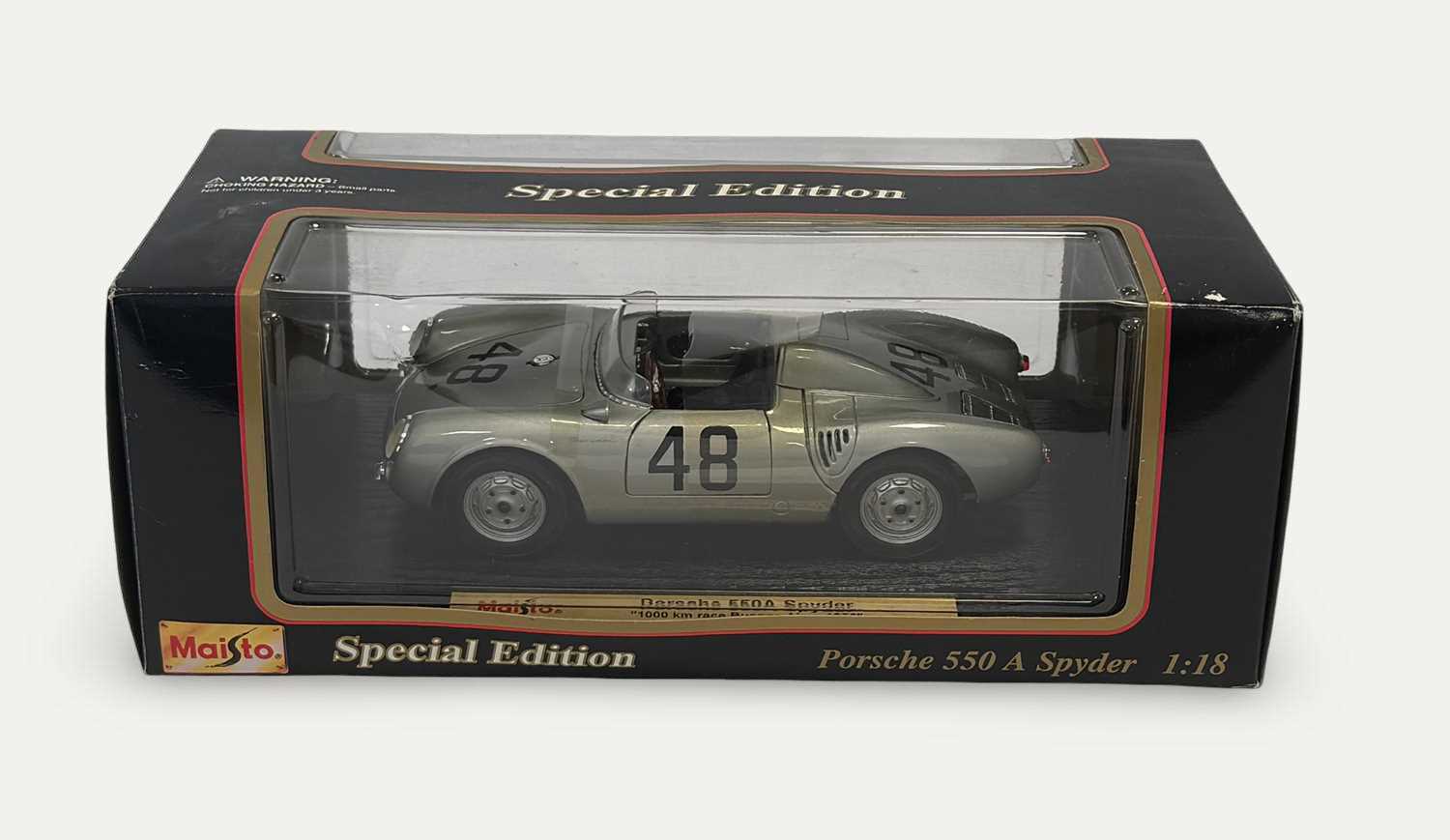Lot 22 - Maisto Porsche 550 A Spyder Model