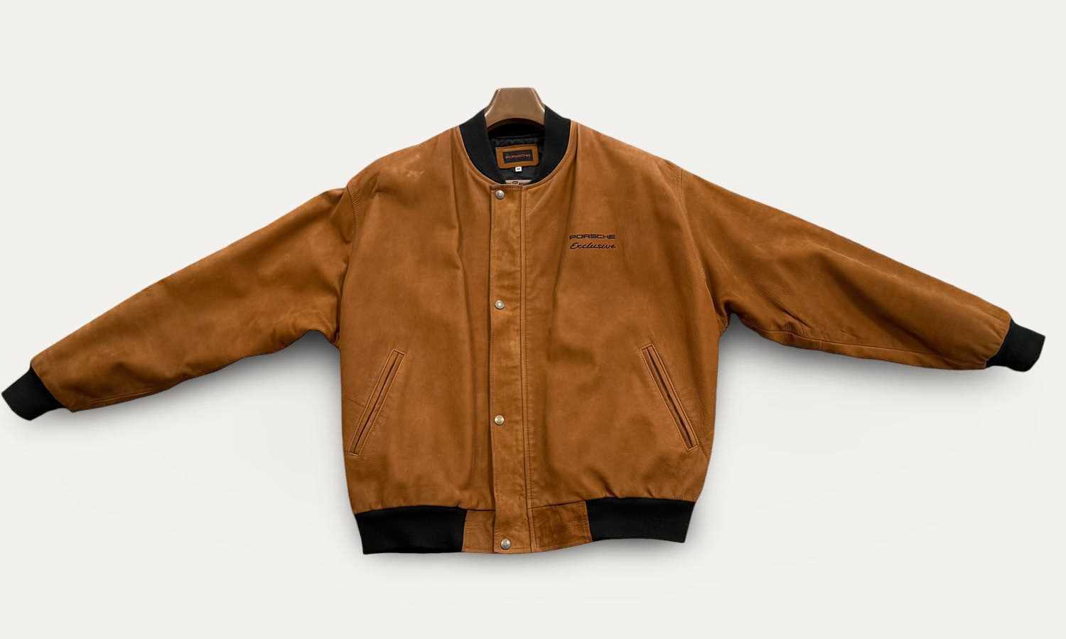Lot 147 - Porsche Exclusive Limited Edition Nubuck Leather Jacket