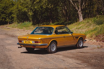 Lot 237 - 1973 BMW 3.0 CSA
