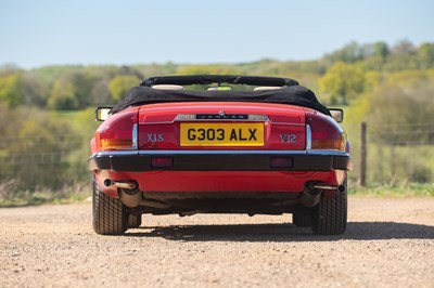 Lot 164 - 1990 Jaguar XJS V12 Convertible