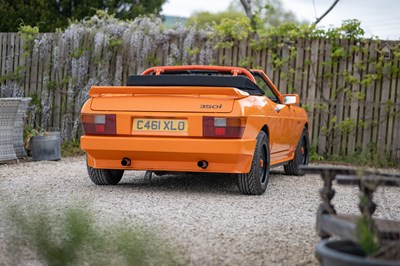 Lot 271 - 1985 TVR Tasmin Convertible