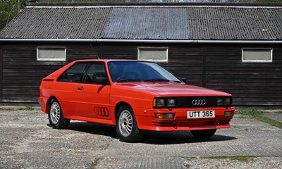 Lot 152 - 1982 Audi UR Quattro