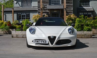Lot 268 - 2017 Alfa Romeo 4C Spider 50th Anniversary Edition