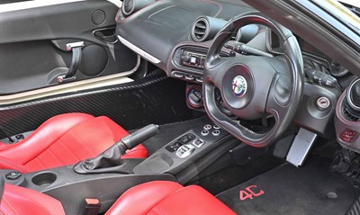 Lot 268 - 2017 Alfa Romeo 4C Spider 50th Anniversary Edition