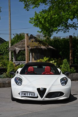 Lot 268 - 2017 Alfa Romeo 4C Spider 50th Anniversary Edition
