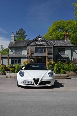 Lot 268 - 2017 Alfa Romeo 4C Spider 50th Anniversary Edition