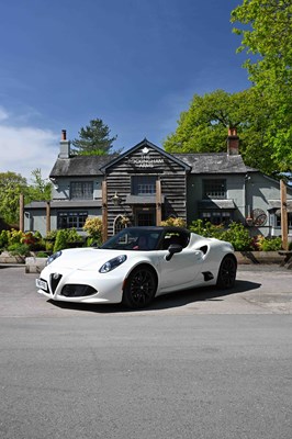 Lot 268 - 2017 Alfa Romeo 4C Spider 50th Anniversary Edition