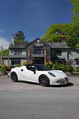 Lot 268 - 2017 Alfa Romeo 4C Spider 50th Anniversary Edition