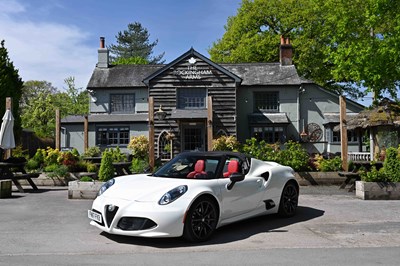 Lot 268 - 2017 Alfa Romeo 4C Spider 50th Anniversary Edition
