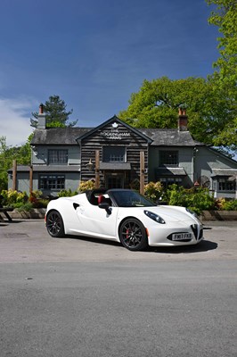Lot 268 - 2017 Alfa Romeo 4C Spider 50th Anniversary Edition