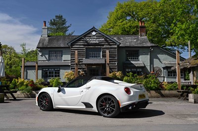 Lot 268 - 2017 Alfa Romeo 4C Spider 50th Anniversary Edition