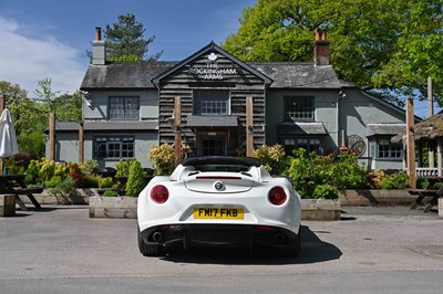Lot 268 - 2017 Alfa Romeo 4C Spider 50th Anniversary Edition