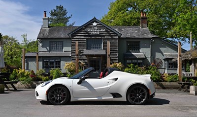 Lot 268 - 2017 Alfa Romeo 4C Spider 50th Anniversary Edition