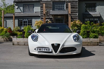 Lot 268 - 2017 Alfa Romeo 4C Spider 50th Anniversary Edition